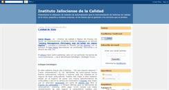 Desktop Screenshot of institutojalisciensedelacalidad.blogspot.com