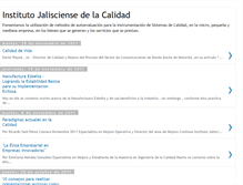 Tablet Screenshot of institutojalisciensedelacalidad.blogspot.com