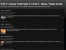 Tablet Screenshot of gta5gameblog.blogspot.com