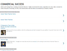 Tablet Screenshot of commercialsuccessresource.blogspot.com