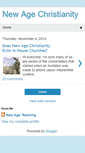 Mobile Screenshot of newagechristianity.blogspot.com