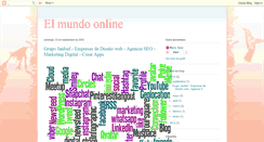 Desktop Screenshot of elmundoonline.blogspot.com