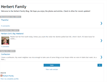 Tablet Screenshot of mikeherbertfamily.blogspot.com