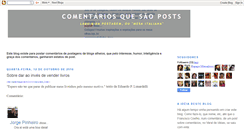 Desktop Screenshot of comentariosque.blogspot.com