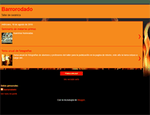 Tablet Screenshot of barrorodado.blogspot.com