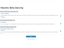 Tablet Screenshot of hipnoticbellydancing.blogspot.com