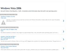 Tablet Screenshot of microsoftvista2006.blogspot.com