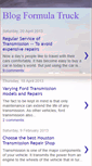 Mobile Screenshot of blogformulatruck.blogspot.com