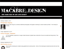 Tablet Screenshot of macabredesign.blogspot.com
