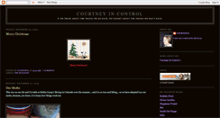 Desktop Screenshot of courtneyincontrol.blogspot.com