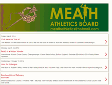 Tablet Screenshot of meathathletics.blogspot.com