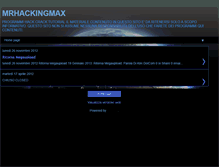 Tablet Screenshot of mrhackingmax.blogspot.com