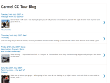 Tablet Screenshot of carmeltour.blogspot.com