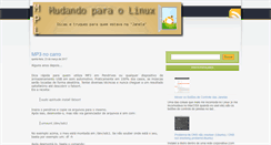 Desktop Screenshot of mudandoparaolinux.blogspot.com