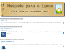 Tablet Screenshot of mudandoparaolinux.blogspot.com