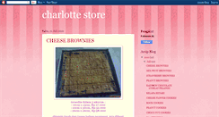 Desktop Screenshot of charlottestore.blogspot.com