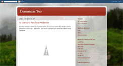 Desktop Screenshot of denunciasteo.blogspot.com