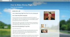 Desktop Screenshot of how-to-make-money-right-now.blogspot.com