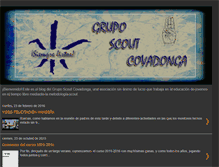 Tablet Screenshot of gruposcoutcovadonga.blogspot.com