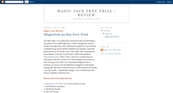 Desktop Screenshot of magicjackfreetrial.blogspot.com