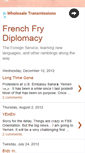 Mobile Screenshot of frenchfrydiplomacy.blogspot.com