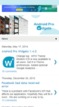 Mobile Screenshot of androidprowidgets.blogspot.com