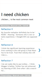 Mobile Screenshot of ineedchicken.blogspot.com