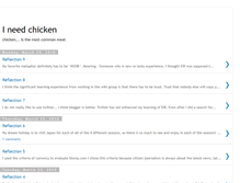 Tablet Screenshot of ineedchicken.blogspot.com