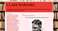 Desktop Screenshot of class-warfare.blogspot.com