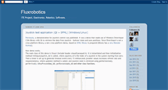 Desktop Screenshot of fluxrobotics.blogspot.com