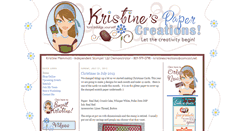 Desktop Screenshot of kristinescreations.blogspot.com