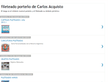 Tablet Screenshot of acquisto-fileteado.blogspot.com