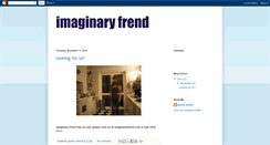 Desktop Screenshot of imaginaryfrend.blogspot.com