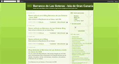 Desktop Screenshot of lasgoteras.blogspot.com