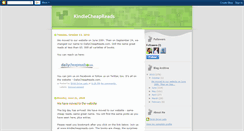Desktop Screenshot of kindlecheapreads.blogspot.com