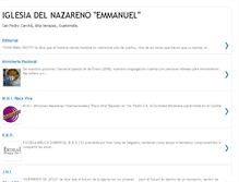 Tablet Screenshot of iglesiadelnazarenoemmanuel.blogspot.com