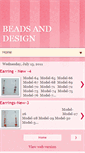 Mobile Screenshot of beadsanddesign.blogspot.com