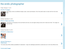 Tablet Screenshot of eroticphotographer.blogspot.com