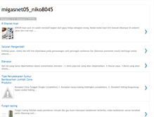 Tablet Screenshot of migasnet05niko8045.blogspot.com