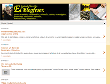 Tablet Screenshot of elblogfesor.blogspot.com