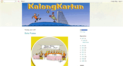 Desktop Screenshot of kalongkartun.blogspot.com