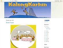 Tablet Screenshot of kalongkartun.blogspot.com