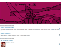 Tablet Screenshot of grappilleuse.blogspot.com