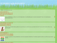 Tablet Screenshot of eldiarioagropecuario.blogspot.com