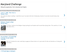 Tablet Screenshot of marylandchallenge.blogspot.com