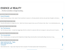 Tablet Screenshot of essence-of-reality.blogspot.com