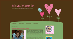 Desktop Screenshot of mamamadeitforyou.blogspot.com