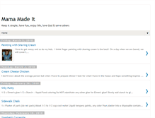 Tablet Screenshot of mamamadeitforyou.blogspot.com