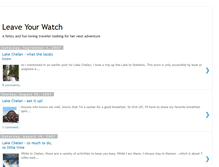 Tablet Screenshot of leaveyourwatch.blogspot.com