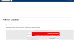 Desktop Screenshot of noticias-vodafone.blogspot.com